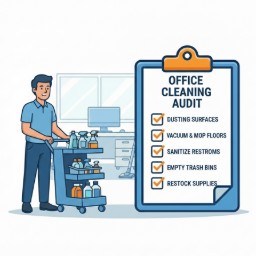 Office cleaning audit